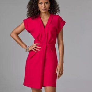 Beyond Travel V Neck Drape Dress from Boston Proper